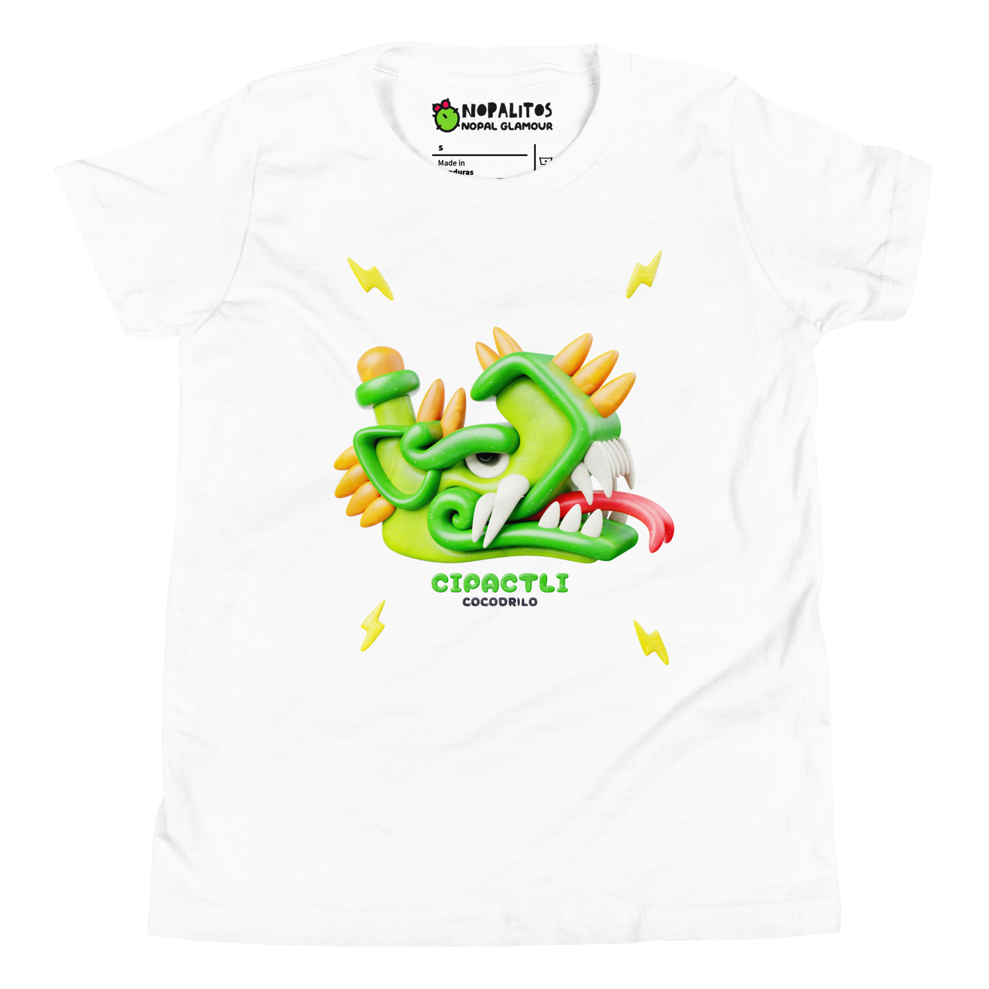 youth-staple-tee-white-front-6aa1b986db8fe.jpg Playera Cipactli
